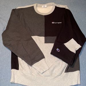 Champion sweater Grey & Black Size M